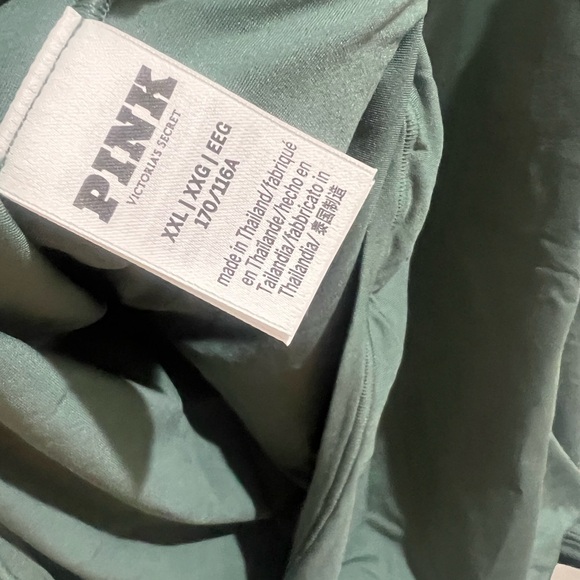 Pink Victoria's Secret VS Bodysuit NWT Green size xxl - Picture 3 of 3